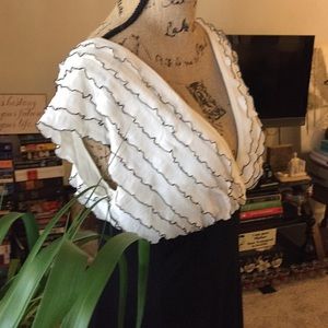 Dress Barn Collection Business Casual Ruffle Dress